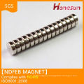 Customized N38 neodymium magnet D15x2 mm made in China